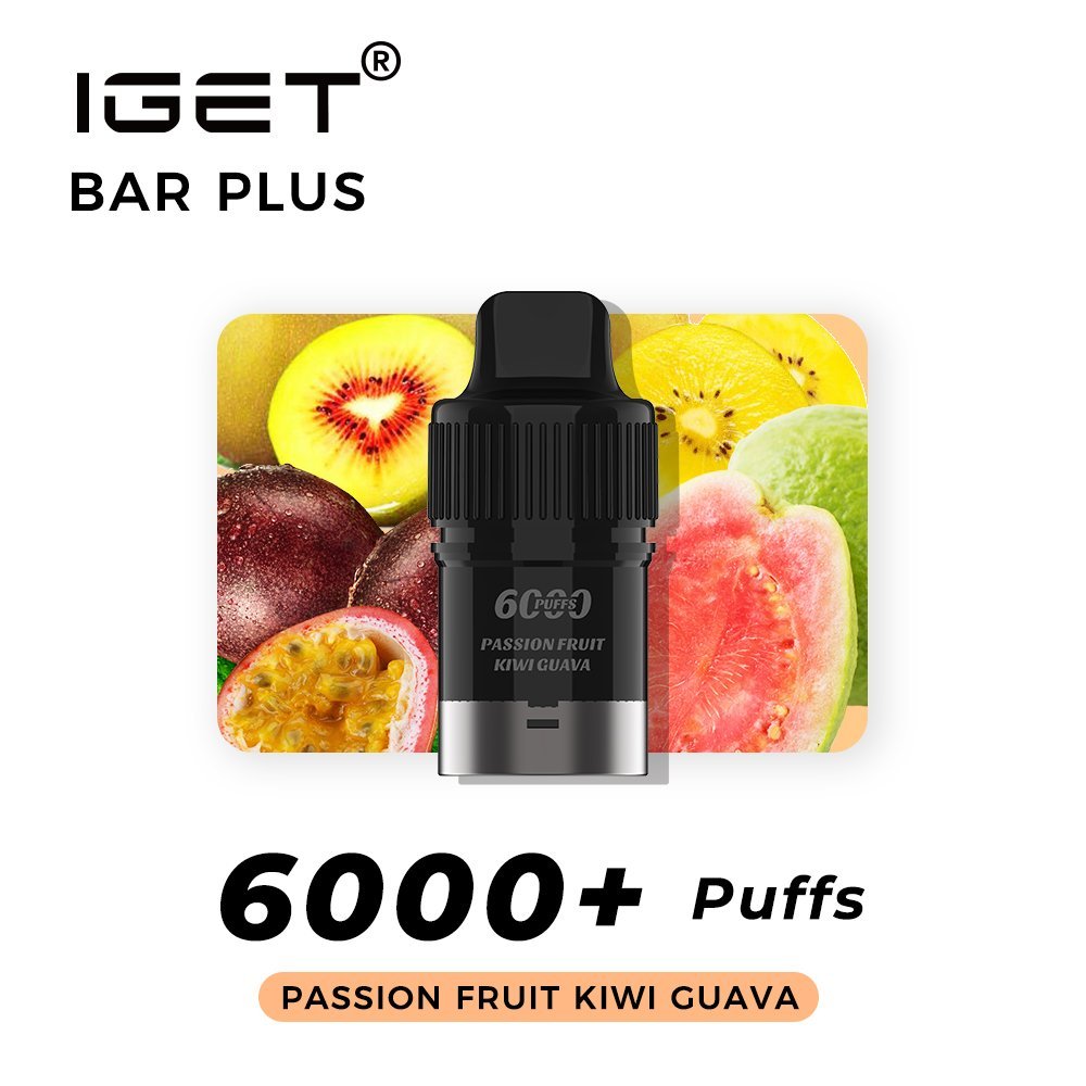 Passionfruit Kiwi Guava – BAR Plus – POD ONLY | Buy Online Australia | Vape Link