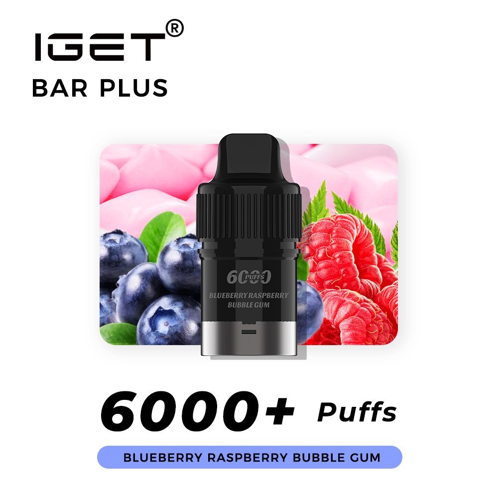 Blueberry Raspberry Bubble Gum – BAR Plus – POD ONLY | Buy Online Australia | Vape Link