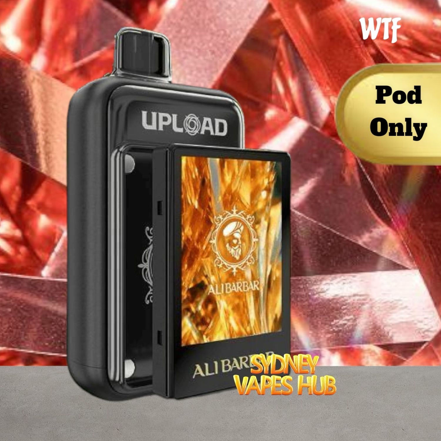 ALIBARBAR 25k – WTF Pod Only | Buy Online Australia | Vape Link