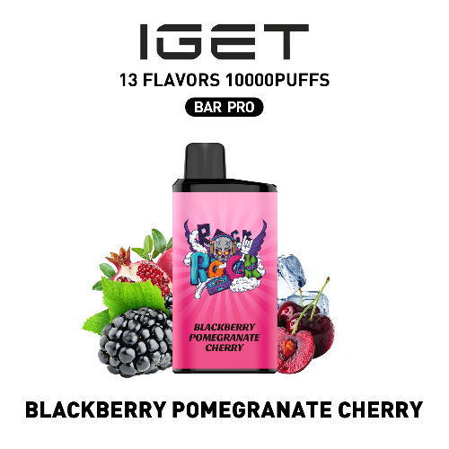 Blackberry Pomegranate Cherry – IGET BAR PRO | Buy Online Australia | Vape Link | Buy Online Australia | Vape Link