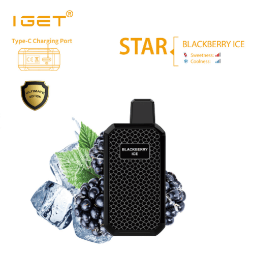 Blackberry Ice – IGET STAR L7000 | Buy Online Australia | Vape Link