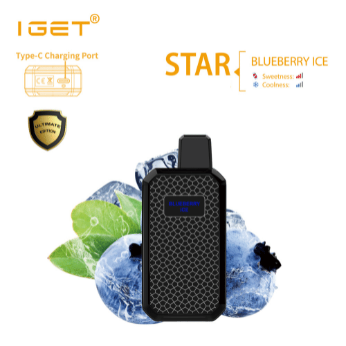 Blueberry Ice – IGET STAR L7000 | Buy Online Australia | Vape Link