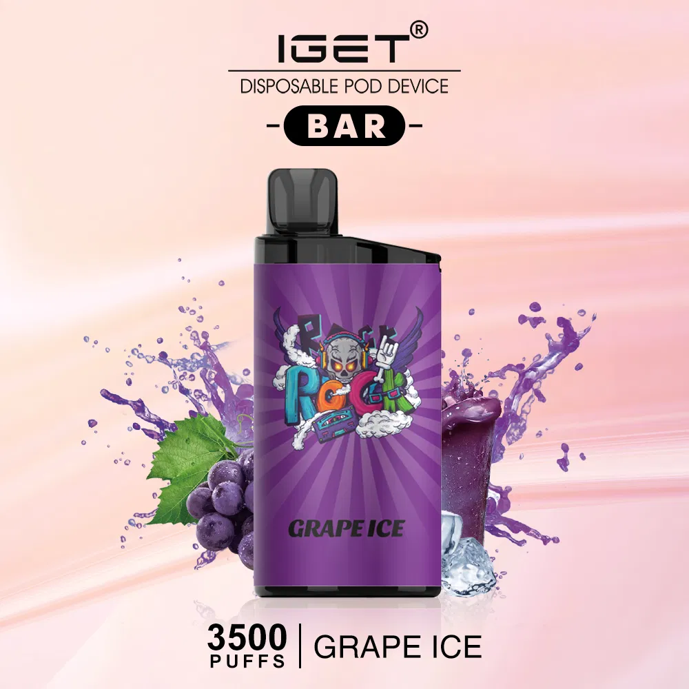 IGET Bar 3500 Puff Grape Ice Disposable Vape | Buy Online Australia | Vape Link