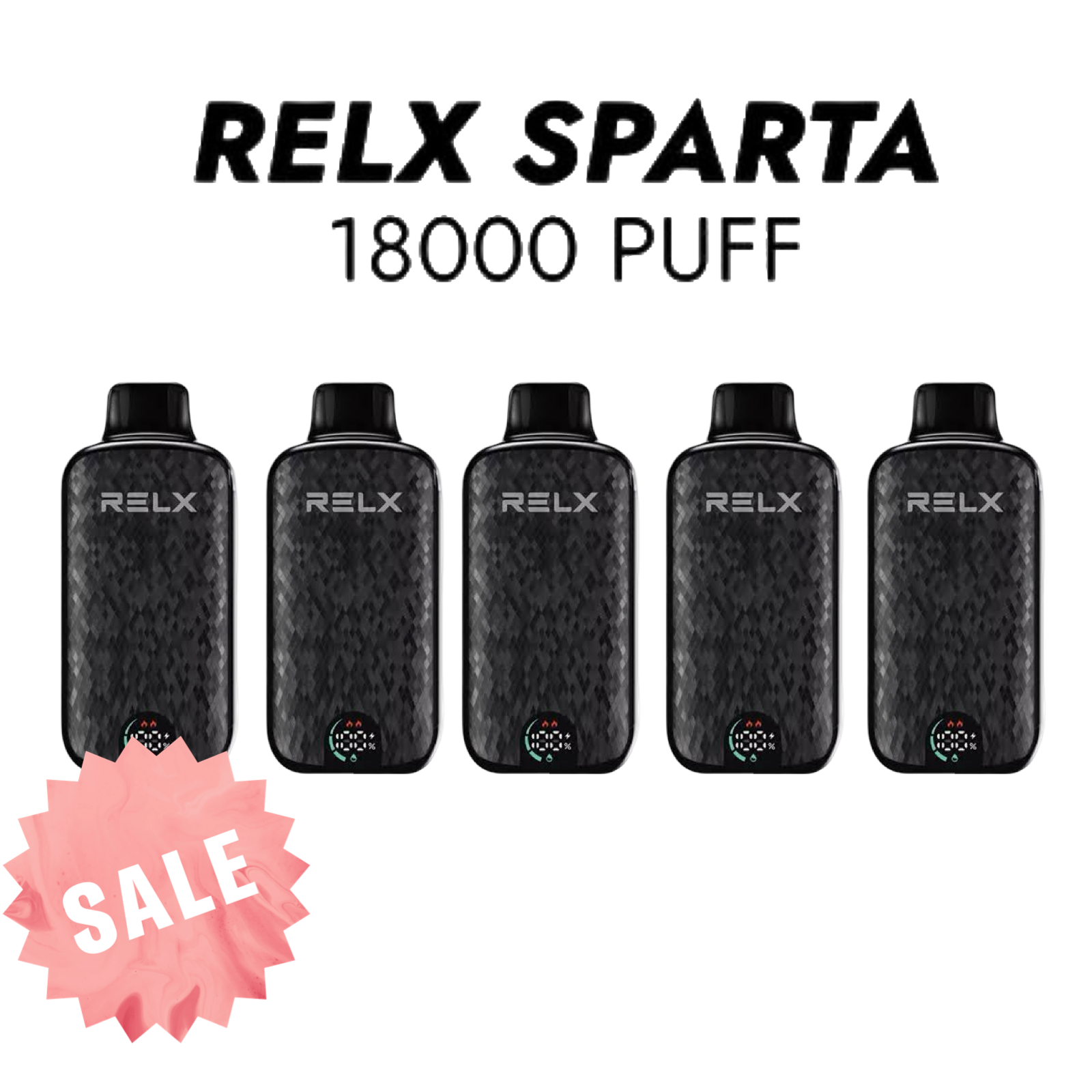 RELX Sparta 18000 Puff Disposable Bundle – 5 Packs-old | Buy Online Australia | Vape Link