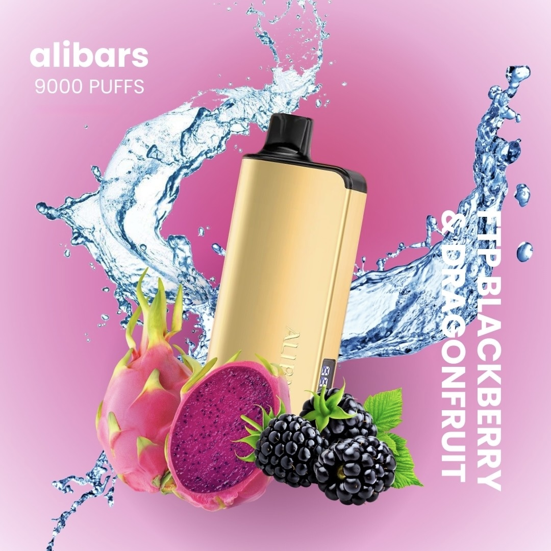 Blackberry Dragon Fruit Vape –  ALIBARBAR Ingot 9000 Puff | Buy Online Australia | Vape Link
