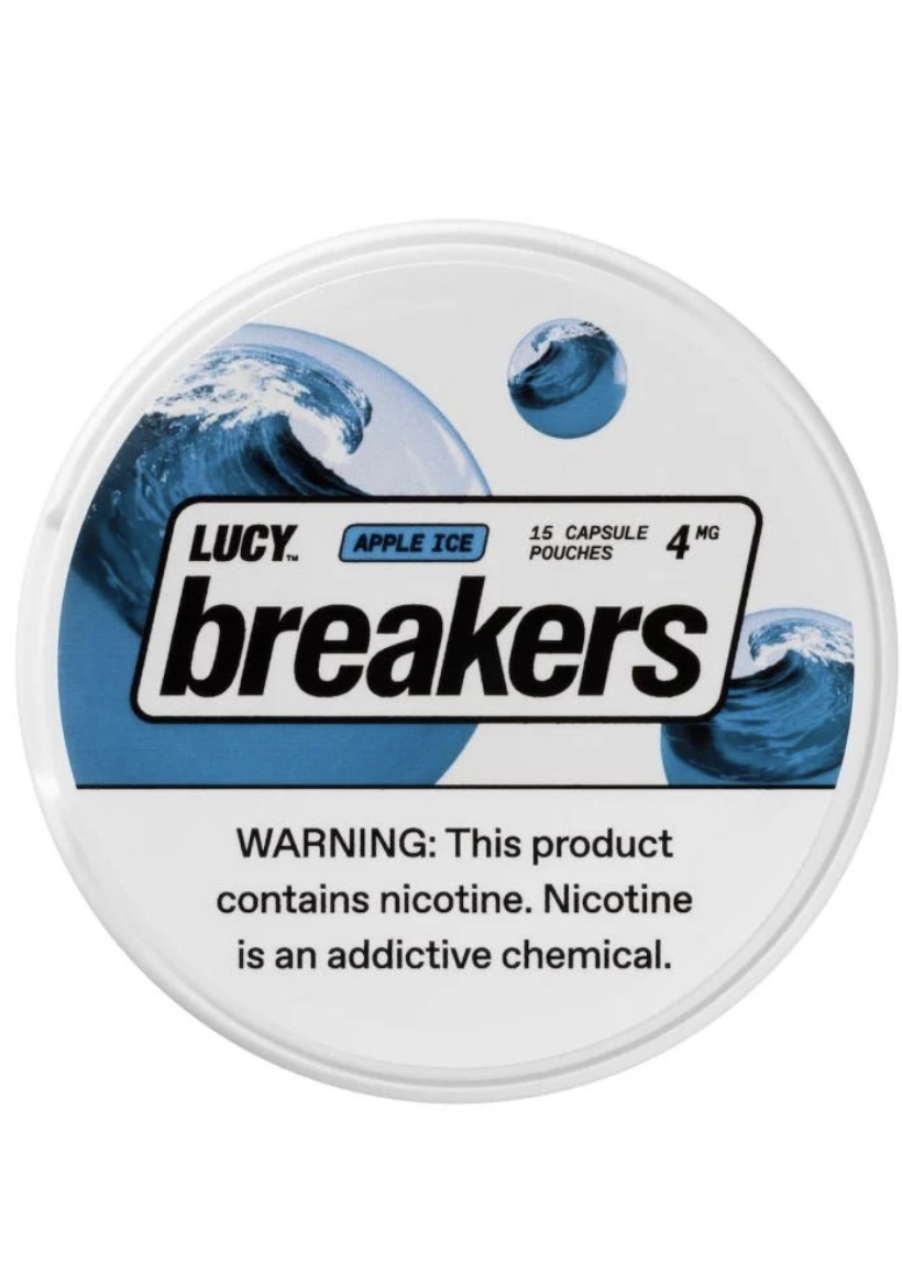 Lucy Breakers Capsule Nicotine Pouches – Apple Ice | Buy Online Australia | Vape Link