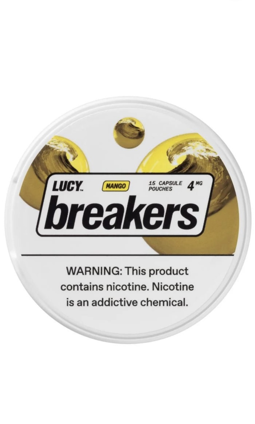 Lucy Breakers Capsule Nicotine Pouches – Mango | Buy Online Australia | Vape Link