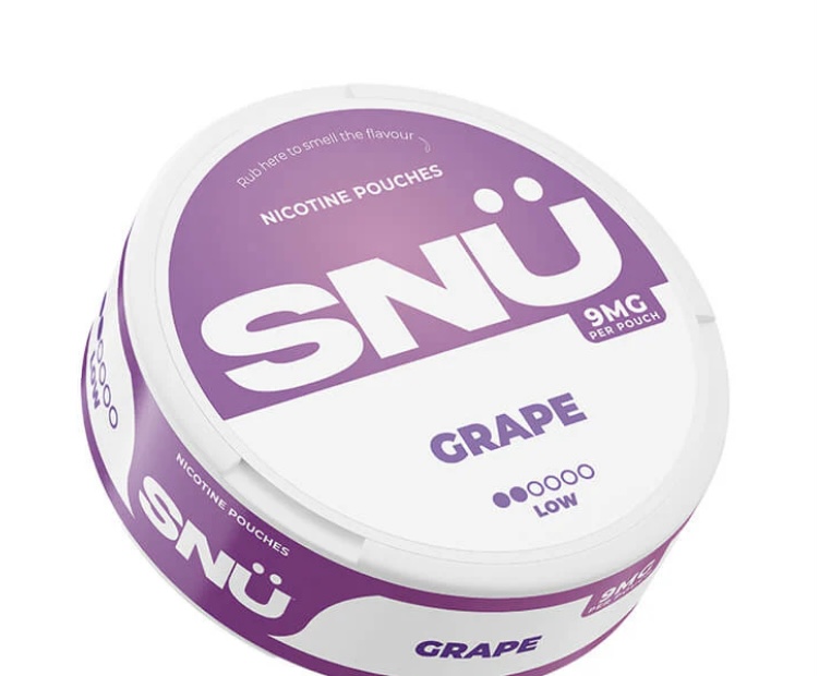 SNU Grape Nic Pouches by Bar Juice | Buy Online Australia | Vape Link