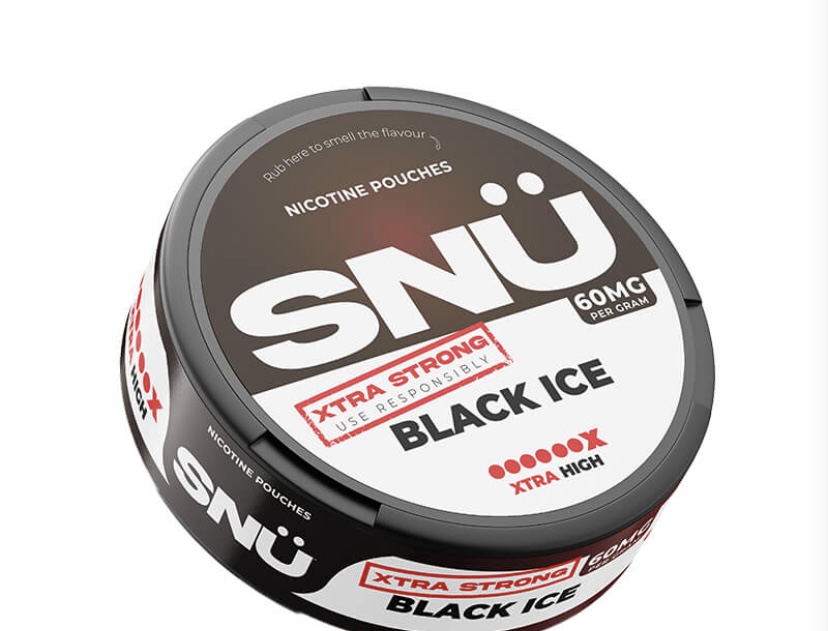 SNU Black Ice Nic Pouches by Bar Juice – 60mg | Buy Online Australia | Vape Link