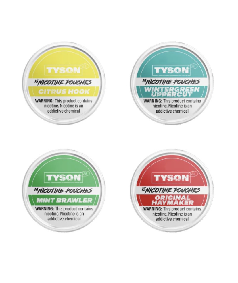 TYSON 2.0 NICOTINE POUCHES 5 PACK | Buy Online Australia | Vape Link