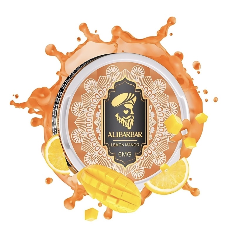 Alibarbar Nicotine Pouches Lemon Mango | Buy Online Australia | Vape Link | Buy Online Australia | Vape Link