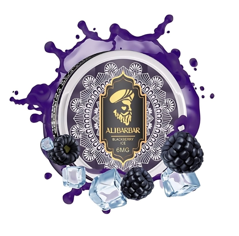 Alibarbar Nicotine Pouches Blackberry Ice | Buy Online Australia | Vape Link | Buy Online Australia | Vape Link
