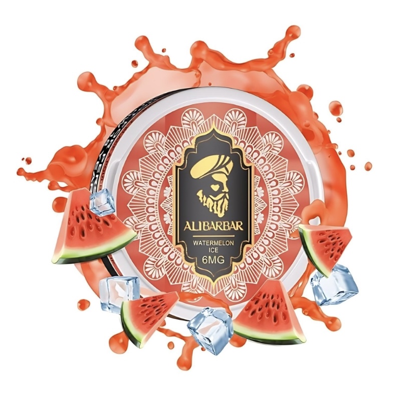 Alibarbar Nicotine Pouches Watermelon Ice | Buy Online Australia | Vape Link | Buy Online Australia | Vape Link
