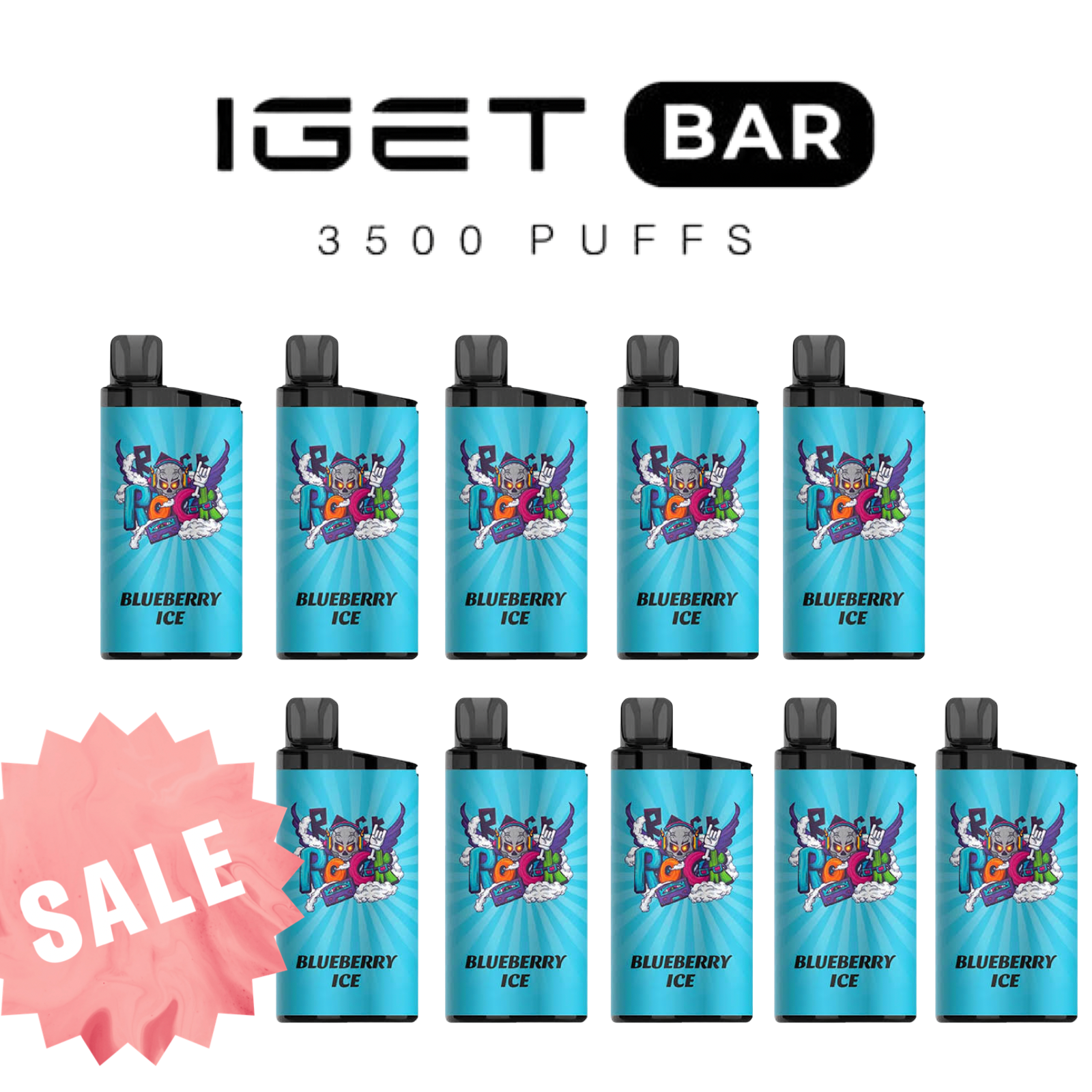 IGET Bar 3500 Puff Vape – 10 Pack Bundle | Buy Online Australia | Vape Link