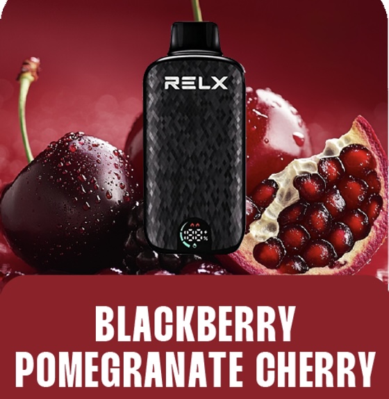 RELX Sparta 18000+ Puff Disposal Vape – Blackberry Pomegranate Cherry | Buy Online Australia | Vape Link