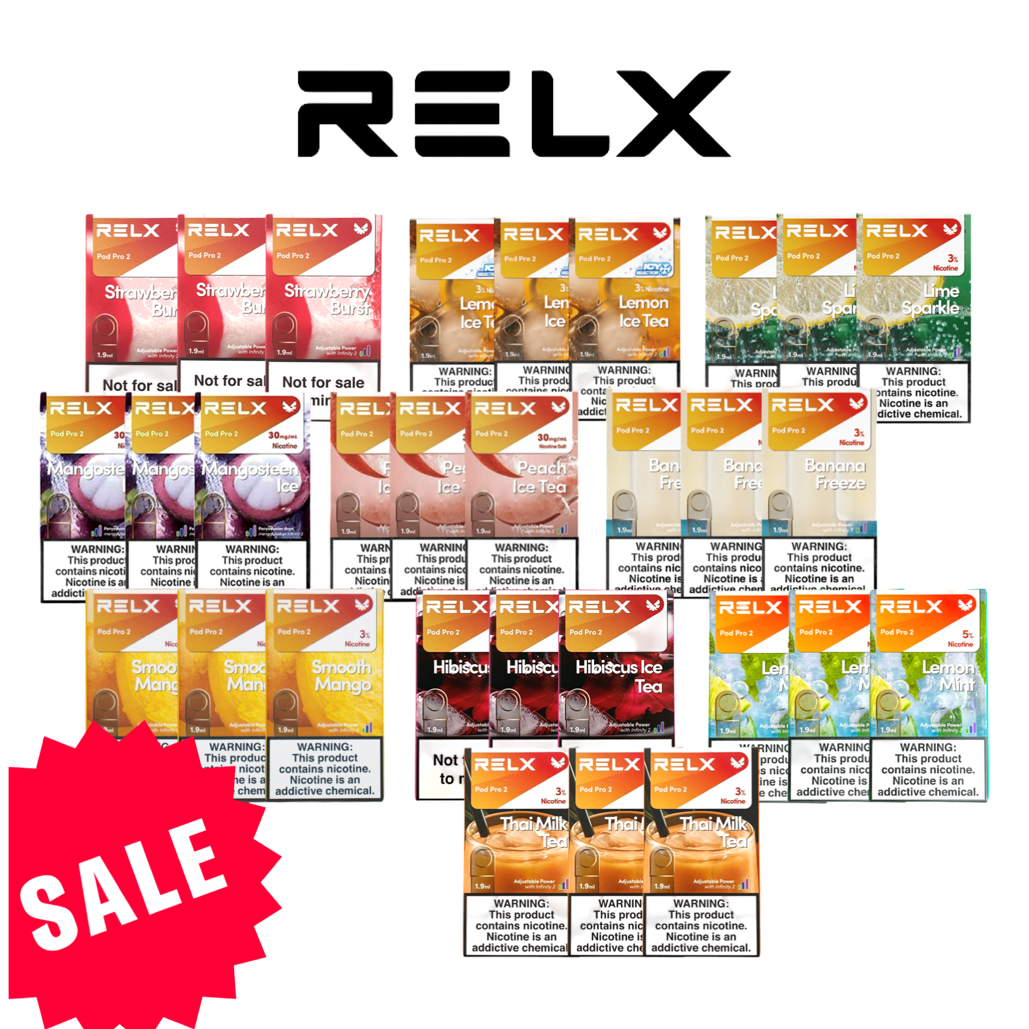 RELX Infinity 2 Pro Pods 30 Pack | Buy Online Australia | Vape Link