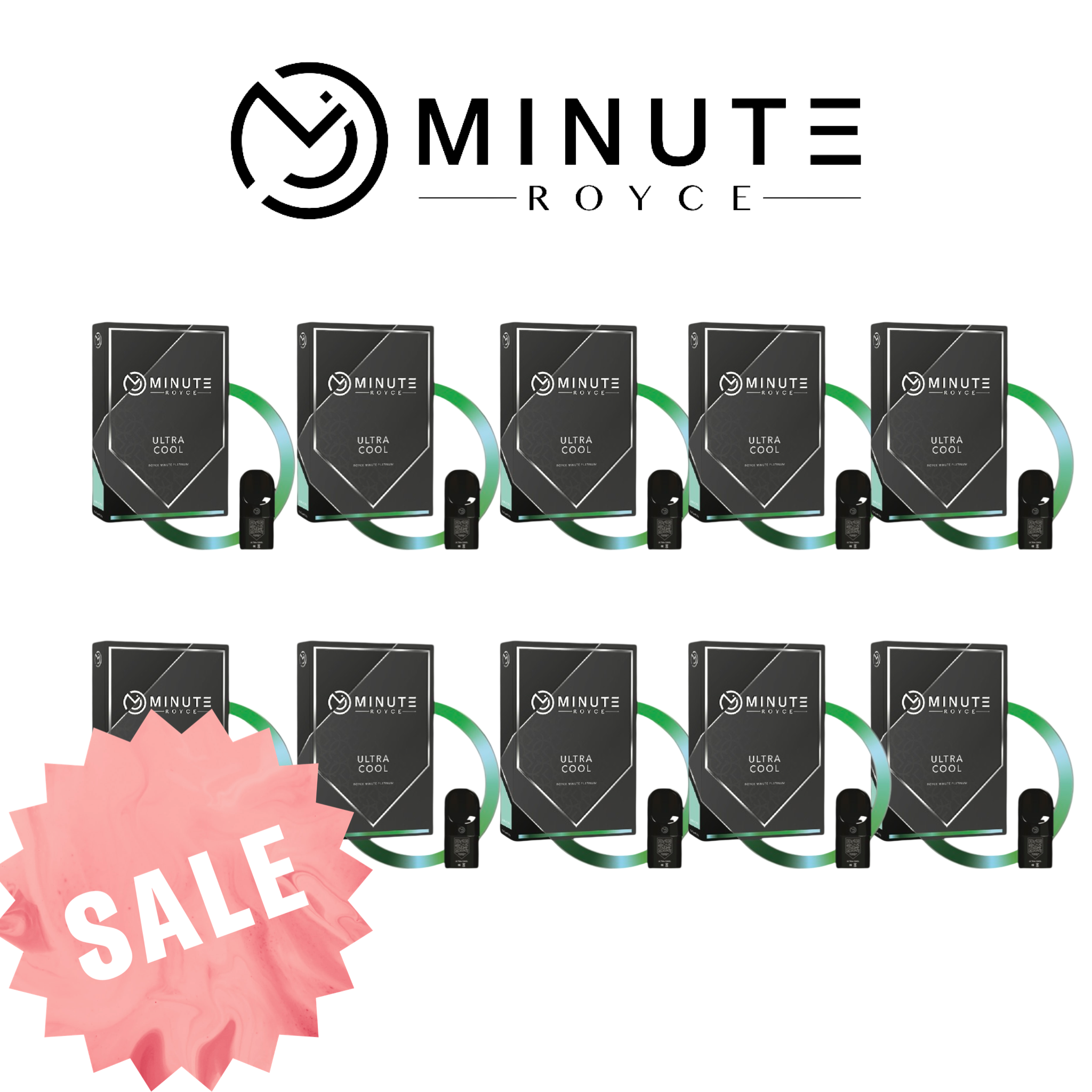 Royce Minute Pods – 10 Pack | Buy Online Australia | Vape Link