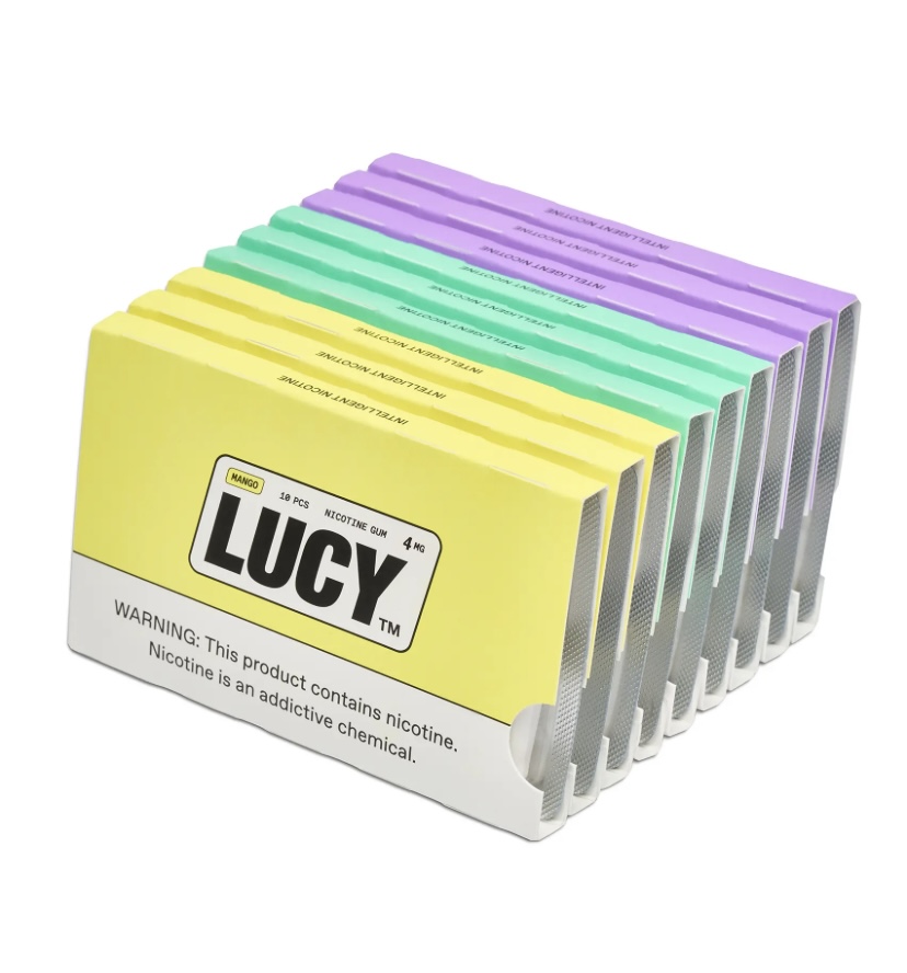 Lucy Nicotine Gum ( 9-pack) | Buy Online Australia | Vape Link