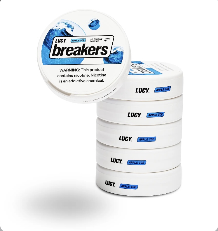 Lucy Breakers Nicotine Pouches(Apple Ice )6-pack | Buy Online Australia | Vape Link