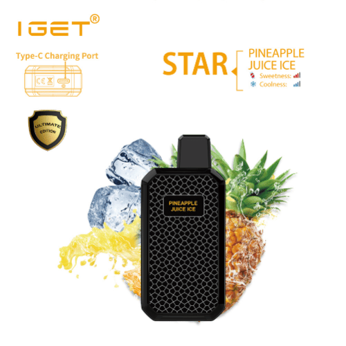 Pineapple Juice Ice – IGET STAR L7000 | Buy Online Australia | Vape Link