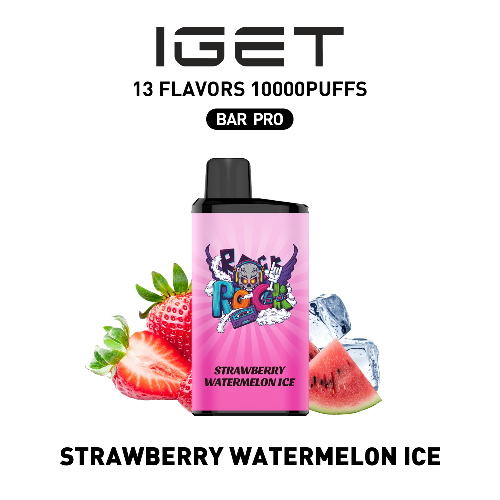Strawberry Watermelon Ice – IGET BAR PRO | Buy Online Australia | Vape Link | Buy Online Australia | Vape Link