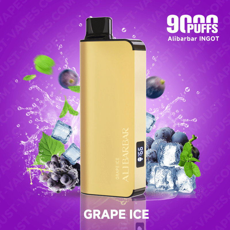 ALIBARBAR Grape Ice Vape – Ingot 9000 Puff | Buy Online Australia | Vape Link