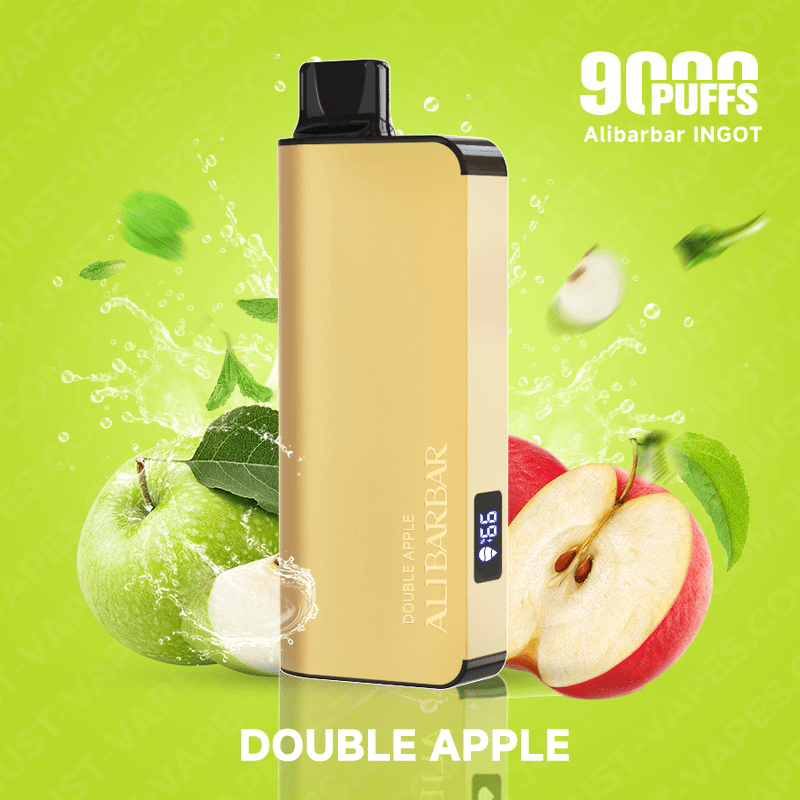 ALIBARBAR Double Apple  – Ingot 9000 Puff Vape | Buy Online Australia | Vape Link