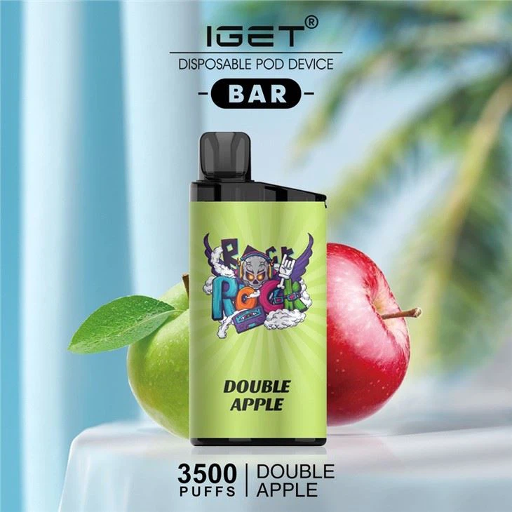 IGET Bar 3500 Puff Vape – Double Apple | Buy Online Australia | Vape Link