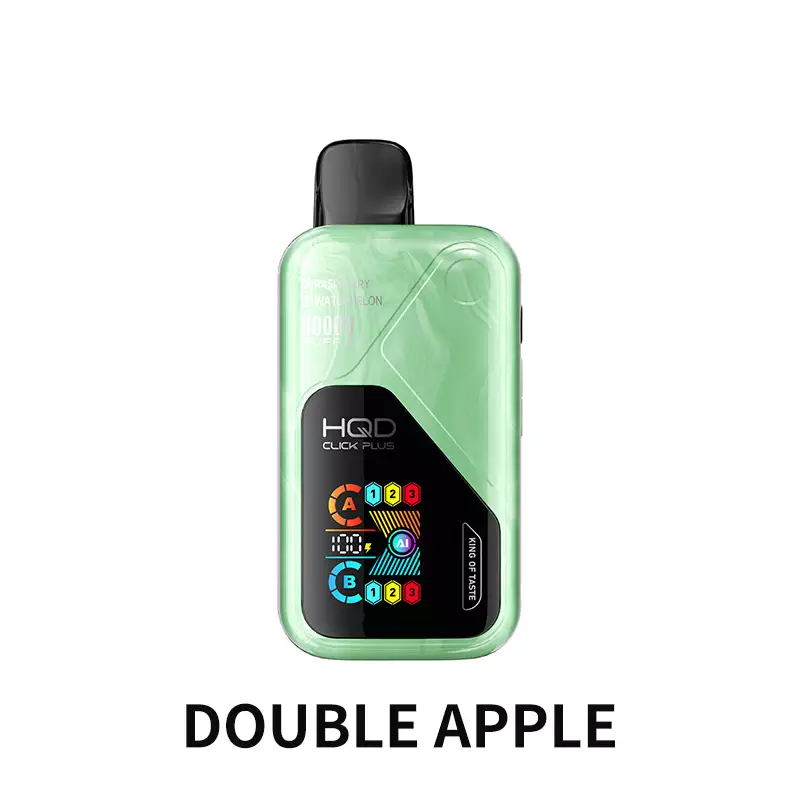 HQD Click Plus 30000 Puffs – Double Apple Edition